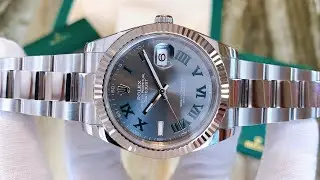 Dáng Khỏe Đẹp | Rolex Datejust 41 126334 Wimbledon Hàng Dùng Lướt Mới Đẹp Full Set 2024