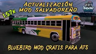 BlueBird Salvadoreño Para American Truck Simulator