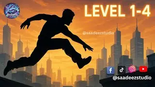 Vector Level 4 Full Gameplay Walkthrough | Parkour Escape Action #Vector #Gameplay #Level4