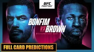 Прогнозы на бой Габриэля Бонфима против Рэнди Брауна на UFC Vegas 111
