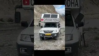 Tata Yodha 4x4 near Kaza | Custom Built Caravan Full Tour | Off-Roading Home on Wheels #caravan #rv