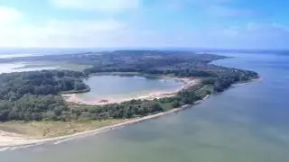 Arne Nature Reserve (from the air - 4K)