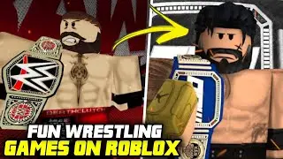 7 FUN WRESTLING GAMES ON ROBLOX IN 2022