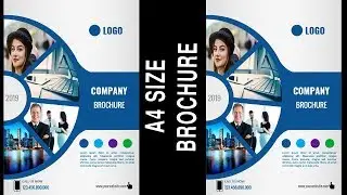 A4 Size Brochure in PowerPoint