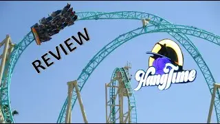 Обзор HangTime, горка Knott's Berry Farm Gerstlauer Infinity Coaster | Это горка для дайвинга?