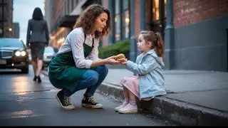 👉 “Una joven mesera le ofreció su sándwich a una niña… sin saber que su padre era millonario”