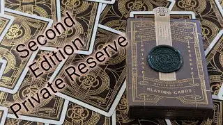 Daily deck review day 495 -Second Edition Private Reserve playing cards by Dan & Dave