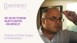 Dr. Kevin Tehrani Injects Botox - on himself!