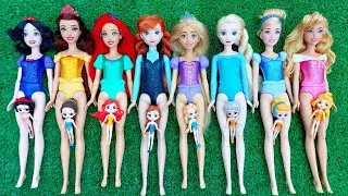 Cute Miniatures Disney Princess Frozen ELSA & Annall! elsa satisfying [ Unboxing ASMR