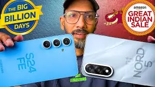 Samsung S24Fe vs OnePlus NORD 5 This Festive Season SALE - Best Under 30k