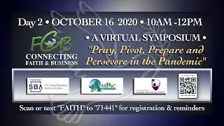 Day 2 | Connecting Faith and Business Virtual Symposium