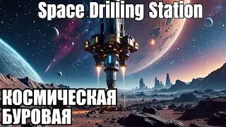 Space Drilling Station - Космическая буровая станция 🕹Первый взгляд на Demo