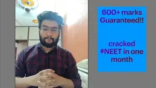 THE BEST WAY TO PREPARE FOR NEET 2021 in LAST 2 MONTHS||  600+ marks guaranteed || NEET2021 ||