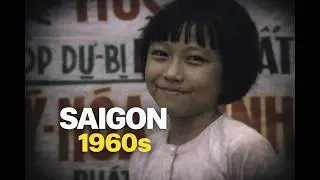 1960s Saigon, Vietnam | Vintage Archival Film of City Life & Culture