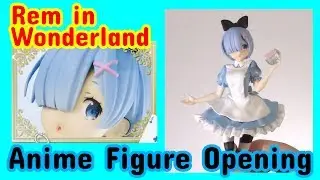 Rem in Wonderland Anime Figure Opening