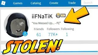PROJECT ZORGO STOLE MY ROBLOX ACCOUNT!