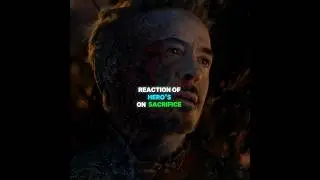 Reaction of Villians on death VS Reaction of Hero's on sacrifice 🔥