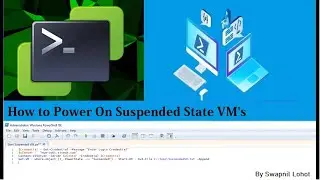 PowerCLI Power On a Suspended VMware Virtual Machine