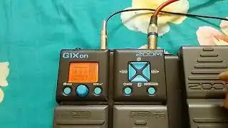 How to use or make a pedal tone of zoom g1xon processor.