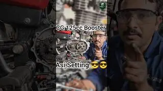 CG 125 Engine Best Setting 🔧 | Pickup + Average Boost | 1 Kick Start @OnlineBikeClinic #shorts