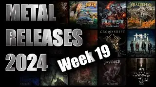New Metal releases 2024 Week 19 (May 6th - 12th)