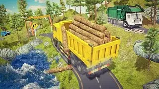 Grand snow excavator simulation game 3D jcb and Dumper game 🎮🎯..