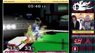 voorhese (Fox) vs Hefty Pecker Rod (Falco) - SSBM Singles - PUFW Weekly #82