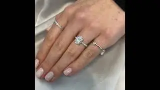 2.5 ct 'D' Color Oval Diamond Ring