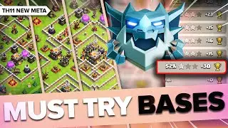 TOP 3 BEST TH11 Anti META RANKED Bases After Update + Base Links