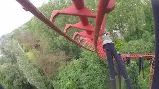 Vampire (Onride) Video Walibi Belgium Wavre 2018