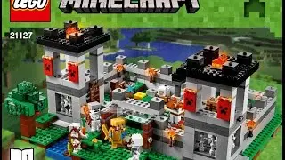 LEGO Minecraft 21127 The Fortress Building Kit Set 984 Piece Instructions DIY Book 1