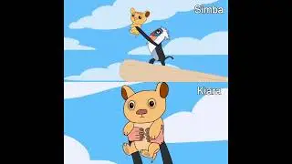 My Pictures of Rafiki Holding Up Simba and Kiara
