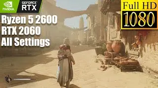Assassin's Creed Mirage Test FPS On RTX 2060 Benchmark