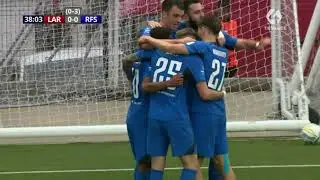 UEFA Champions League. Emerson goal (Larne 0:1 RFS Riga)