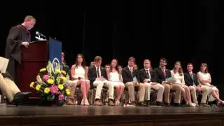 Cory Harris, English Teacher - The Williams School Graduation Speaker - June 2016
