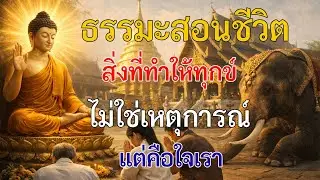 สิ่งที่ทำให้ทุกข์ ไม่ใช่เหตุการณ์ แต่คือใจเรา | ธรรมะสอนชีวิต ฟังยาวก่อนนอน