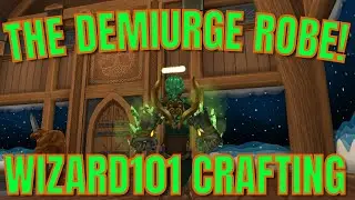 FINALLY! Crafting the Demiurge Robe Wizard101 Lemuria