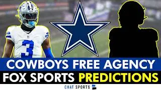 REACTION: Cowboys Free Agency PREDICTIONS From Fox Sports Ft. George Pickens & Multiple Signings