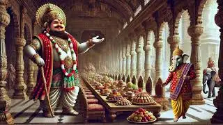 The Story of Ganesha and Kubera, the God of Wealth