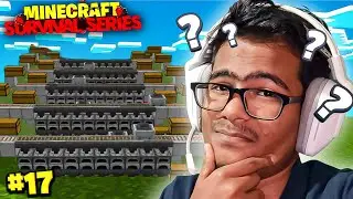 I Built a FASTEST FURNACE SMELTING SYSTEM In Minecraft Survival...