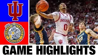 #17 Indiana vs Marian Highlights | NCAA Men's Basketball | 2024 College Basketball