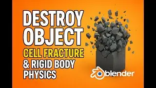 How to destroy anything in blender