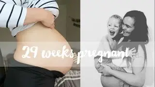 29 WEEKS PREGNANT - BUMP SHOT & HYPNOBIRTHING? | Charlotte Taylor