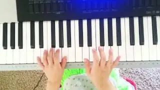 I Hear The Mill Wheel on Piano by a 6 Year old