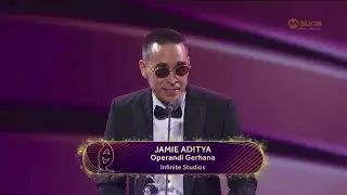 Jamie Aditya wins Best Supporting Actor (Drama Series) | Pesta Perdana 2025 Main Show