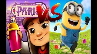 Best Game Run - Subway Surfers World Tour Paris 2021 VS Minions Rush Android Gameplay