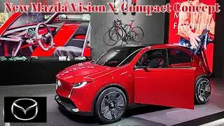 Этот компактный хэтчбек представляет собой видение будущего Mazda. Концепт Mazda Vision X-Compact