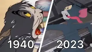 Evolution of Tom and Jerry 1940-2023
