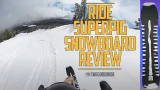 Ride Superpig 2022 Snowboard Review - Vs. Warpig and Psychocandy
