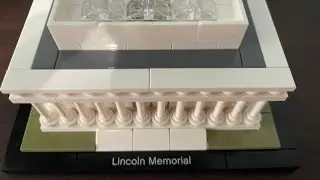 Lego Architecture: Lincoln Memorial Building
